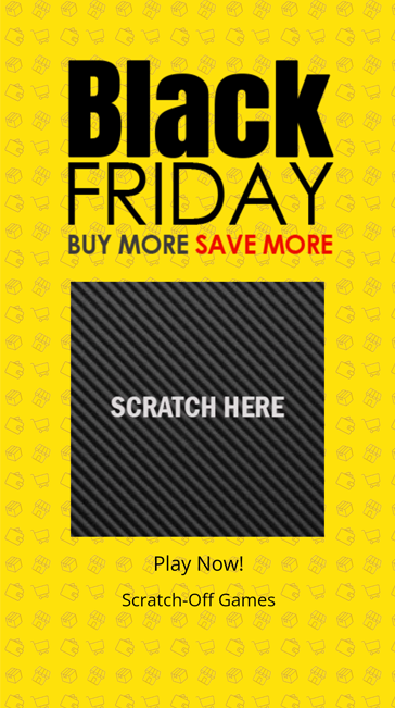 Black Friday Scratch Off Game - Envision